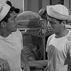 Jerry Lewis and Dean Martin in Sailor Beware (1952)