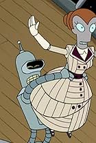 John DiMaggio and Tress MacNeille in Futurama (1999)