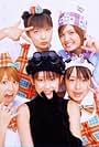 Mari Yaguchi, Ai Kago, Nozomi Tsuji, Ai Takahashi, and Mika Todd in Minimoni ja Movie Okashi na Daibouken! (2002)
