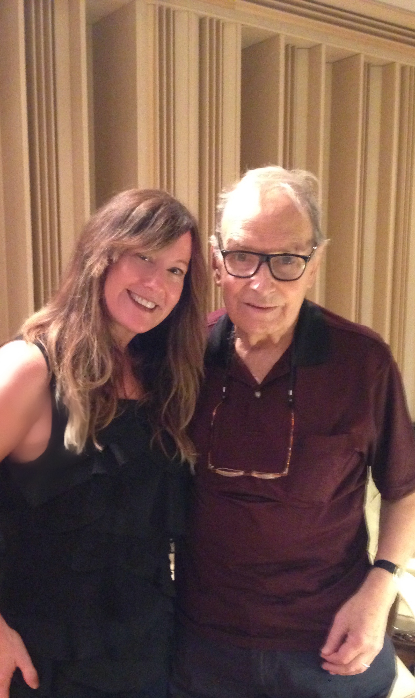 Music Supervisor Mary Ramos and Ennio Morricone