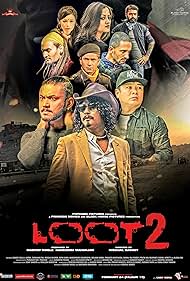 Saugat Malla, Karma Shakya, Dayahang Rai, Srijana Subba, Prateek Raj Neupane, Sushil Raj Pandey, Reecha Sharma, Bipin Karki, and Kameshwor Chaurasiya in Loot 2 (2017)