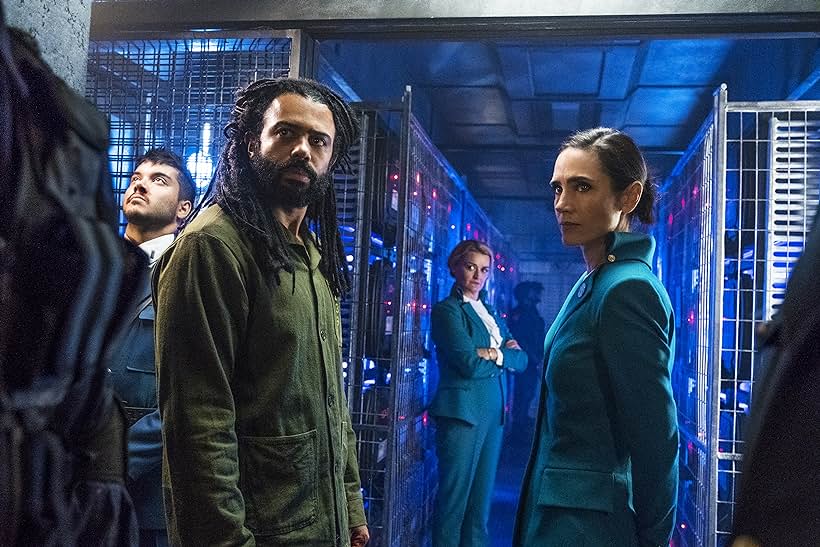 Jennifer Connelly, Alison Wright, Daveed Diggs, and Sam Otto in Snowpiercer (2020)