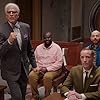 Ted Danson, Paul Scheer, Marc Evan Jackson, Marc Sully Saint-Fleur, Denise G. Sanchez, and Tatiana Carr in The Funeral to End All Funerals (2019)