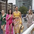 Kristen Bell, Jemima Rooper, Cynthia Addai-Robinson, Emily Lloyd-Saini, and Annie McGrath in The People We Hate at the Wedding (2022)