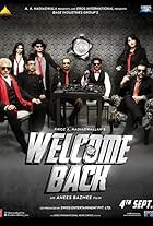 Nana Patekar, Anil Kapoor, Paresh Rawal, Naseeruddin Shah, John Abraham, and Shruti Haasan in Welcome Back (2015)