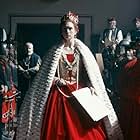Rebecca Scott as Elizabeth I in 'Queens'