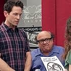 Danny DeVito, Glenn Howerton, and Sophia Del Pizzo in It's Always Sunny in Philadelphia (2005)