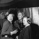 June Allyson, Hedda Hopper, and Dinah Shore