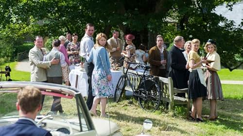 Nancy Carroll, Sorcha Cusack, Mark Williams, Barry Sloane, Bryony Afferson, Sam Hoare, and Kasia Koleczek in Father Brown (2013)