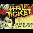 Kishore Kumar and Madhubala in Half Ticket (1962)