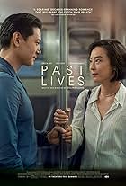 Teo Yoo and Greta Lee in Past lives - Nos vies d'avant (2023)