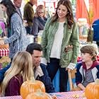 Julie Gonzalo, Benjamin Ayres, Christian Michael Cooper, and Lauren McNamara in Falling for Vermont (2017)