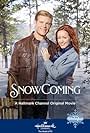Lindy Booth and Trevor Donovan in SnowComing (2019)
