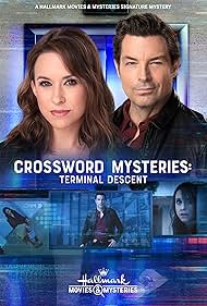 Lacey Chabert and Brennan Elliott in Crossword Mysteries: Terminal Descent (2021)