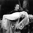 Bela Lugosi and Ilona Massey in Frankenstein Meets the Wolf Man (1943)