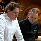 Marco Pierre White and Shannon Bennett in MasterChef Australia (2009)