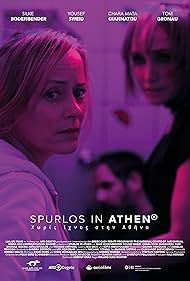 Silke Bodenbender, Yousef 'Joe' Sweid, and Chara Mata Giannatou in Spurlos in Athen (2023)