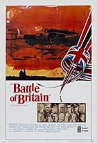 Laurence Olivier, Michael Caine, Christopher Plummer, Robert Shaw, Trevor Howard, Harry Andrews, Curd Jürgens, Ian McShane, Kenneth More, Nigel Patrick, Michael Redgrave, Ralph Richardson, Patrick Wymark, and Susannah York in Battle of Britain (1969)