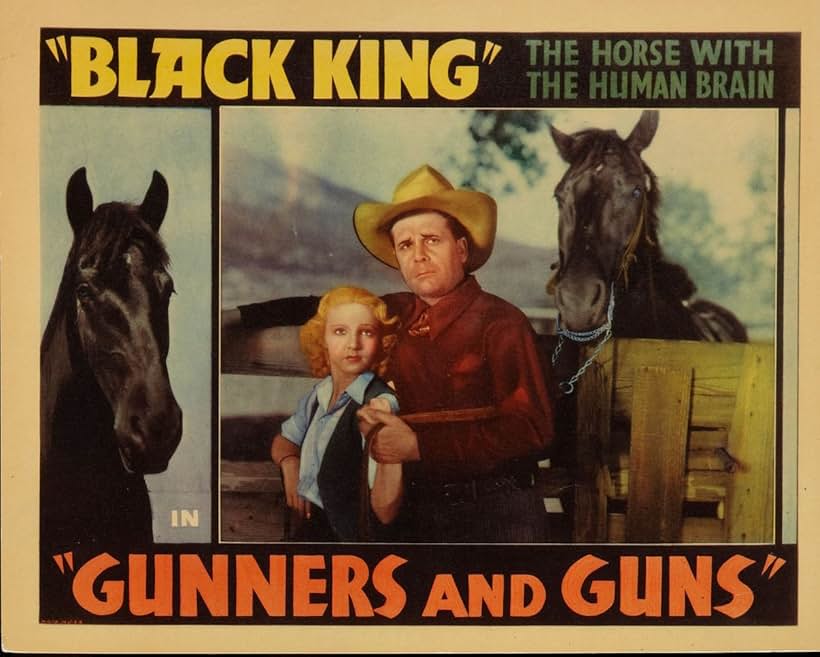 Edna Aslin, Edmund Cobb, and Black King in Racketeer Round-up (1934)