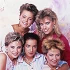 Jane Wiedlin, Charlotte Caffey, Belinda Carlisle, Gina Schock, Kathy Valentine, and The Go-Go's