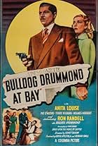 Terry Kilburn, Anita Louise, Patrick O'Moore, and Ron Randell in Bulldog Drummond at Bay (1947)