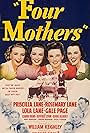 Eddie Albert, Claude Rains, Lola Lane, Priscilla Lane, Rosemary Lane, Jeffrey Lynn, and Gale Page in Four Mothers (1941)