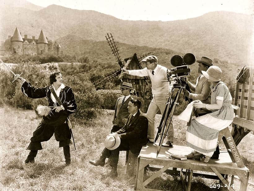 James Wong Howe, Herbert Brenon, and Antonio Moreno in The Spanish Dancer (1923)