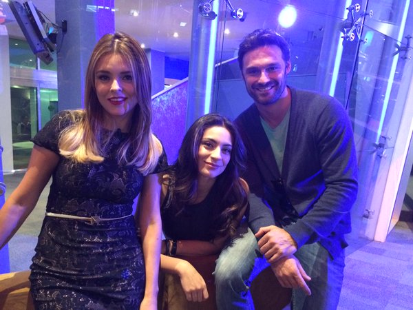 Grettell Valdez, Iván Sánchez, and Ana Brenda Contreras in Lo imperdonable (2015)