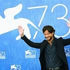 Andrea Sartoretti attends a photocall for "Monte/Mountain" during the 73rd Venice Film Festival