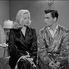Diana Dors and Bonar Colleano in Is Your Honeymoon Really Necessary (1953)
