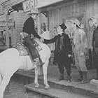 Raymond Hatton, Warren Jackson, Buck Jones, and Silver in West of the Law (1942)