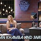 Jwala Gutta, Gursimran Khamba, and Abish Mathew in Son of Abish (2014)