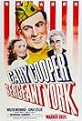 Gary Cooper, Walter Brennan, and Joan Leslie in Sergeant York (1941)