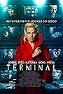 Mike Myers, Dexter Fletcher, Simon Pegg, Max Irons, and Margot Robbie in Terminal (2018)