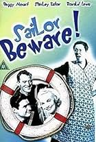 Shirley Eaton, Gordon Jackson, Ronald Lewis, and Peggy Mount in Sailor Beware! (1955)