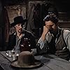 Tyrone Power and John Carradine in Jesse James (1939)