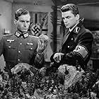 Henry Brandon and Helmut Dantine in Edge of Darkness (1943)