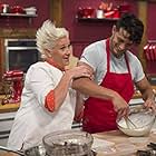 Anne Burrell and Asaf Goren in Worst Cooks in America (2010)