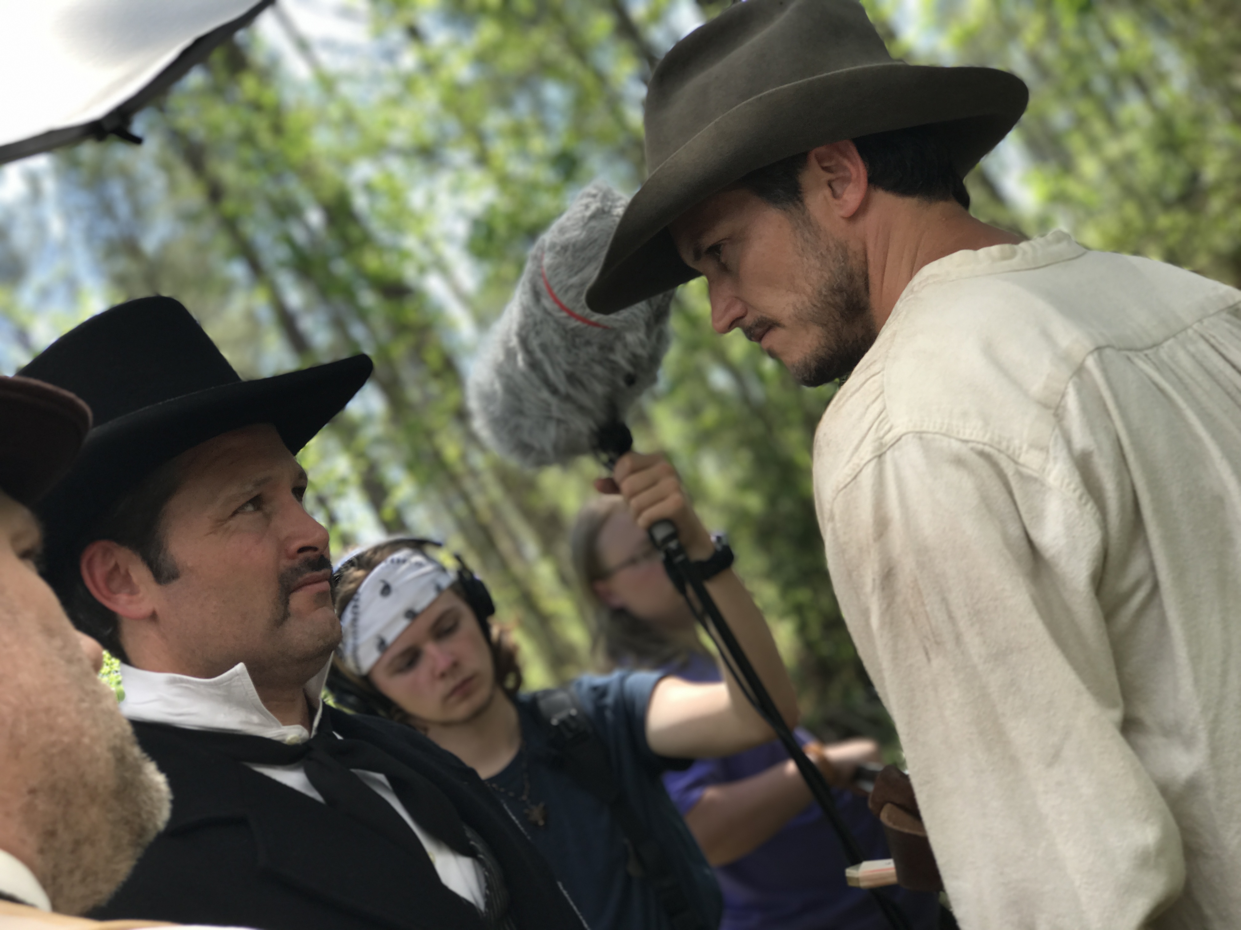 Chris Bosarge and Michael D. Anglin in Blood Country (2017)