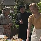 Sorcha Cusack, Mark Williams, and Kasia Koleczek in Father Brown (2013)