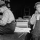 Buster Keaton and Roscoe 'Fatty' Arbuckle in The Butcher Boy (1917)