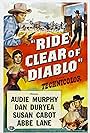 Audie Murphy, Dan Duryea, and Susan Cabot in Ride Clear of Diablo (1954)