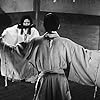 Kichiemon Nakamura and Nobuko Otowa in Yabu no naka no kuroneko (1968)