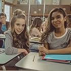 Still of Jenna Davis and Alijah Moulden in Chicken Girls - The Movie