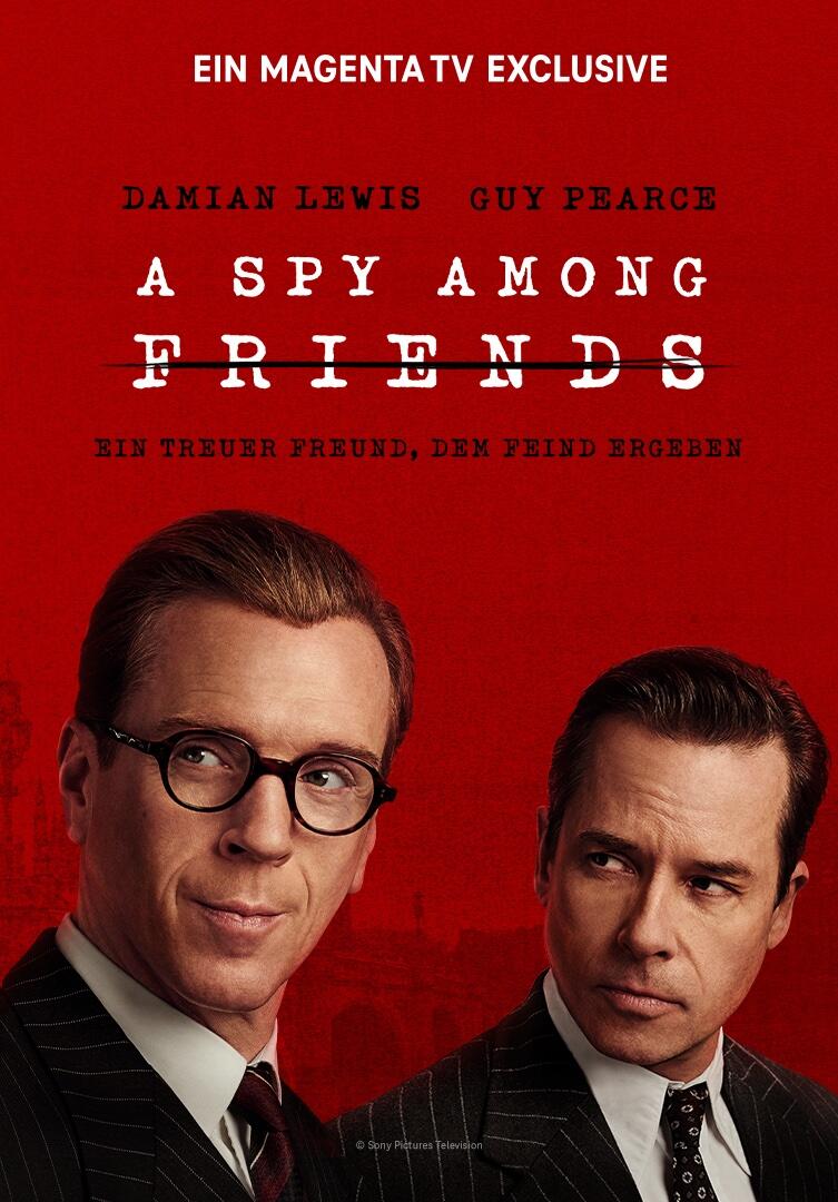 Guy Pearce and Damian Lewis in A Spy Among Friends (2022)