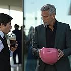 George Clooney and Brandon Engman in Nespresso: The Bet (2023)