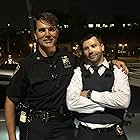 Mike Burke (Left) Greg Harvey stunt double Donnie Wahlberg (Right) Blue Bloods