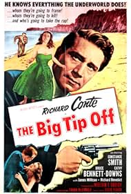 Richard Conte and Constance Smith in The Big Tip Off (1955)