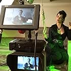 Behind the Scenes of ONCE UPON A TIME: THE ROCK OPERA parody musical film. Amiée Conn as The Evil Queen/Regina, created by Erin Stegeman.