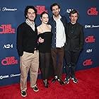 Emma Stone, Benny Safdie, Nathan Fielder, and Dave McCary at an event for The Curse (2023)